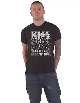 Buy KISS T Shirt Let Me Go Rock N Roll Band Logo New Official Mens Black XXL • 16.95£