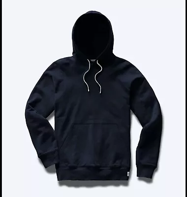 Buy Reigning Champ Hoodie - Terry Cotton - Navy - S - RRP £130 • 19.99£