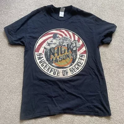 Buy Nick Mason Pink Floyd Saucerful Of Secrets Tour Band T Shirt Rock Festival M • 6.99£