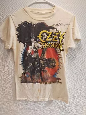 Buy Ozzy Osbourne Reprint T Shirt The Ultimate Sin Tour Concert Basic NH6400 • 15.07£