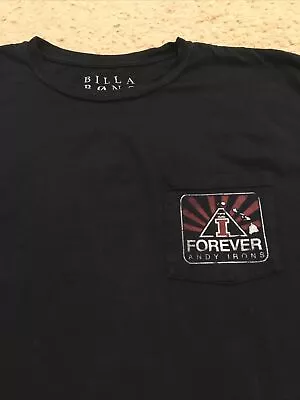 Buy Billabong Andy Irons Forever Rising Sun Rare Men’s 2xl Black Shirt W/pocket • 32.61£