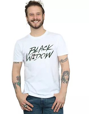 Buy Marvel Men's Black Widow Movie Alt Logo T-Shirt • 13.99£