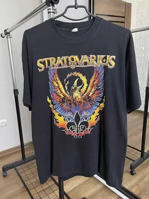 Buy 2000 Stratovarius Like The Phoenix Vintage Rock Band Tour T-Shirt Tee Size XL • 55.92£