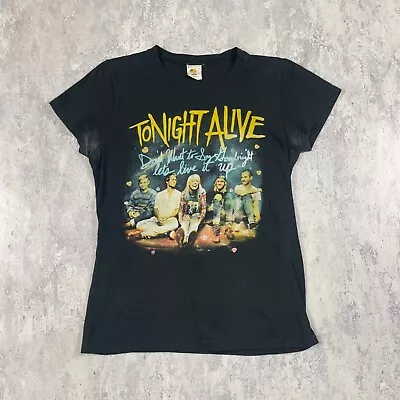 Buy Vintage Tonight Alive Shirt Womens Large Black Dont Want To Say Goodnight Rock • 11.67£