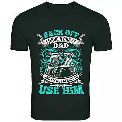 Buy Crazy Dad Grim Reaper T Shirt Funny T-Shirt Mens Womens Unisex Tee • 12.49£