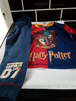 Buy Harry Potter Official Pyjamas Size 5 To 6 Years New With Tags • 7.99£