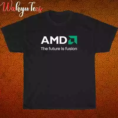 Buy New Amd Advanced Micro Devices Logo Multi Color T-Shirt Size S-5Xl • 18.66£