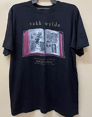 Buy 90s Zakk Wylde Books Of Shadow Shirt Classic Black Unisex S-5XL H2713 • 19.47£