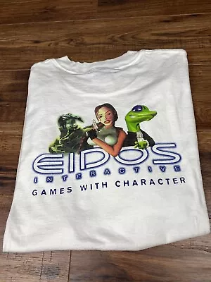 Buy Video Game T Shirt XL Vintage Tomb Raider Gex Eidos • 107.35£