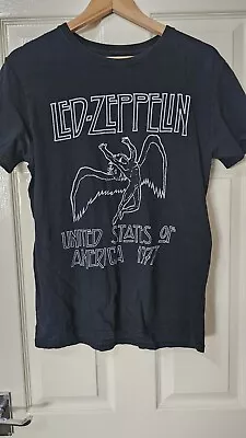 Buy Led Zeppelin United State Of 1977  Mens T-Shirt Size M • 10£