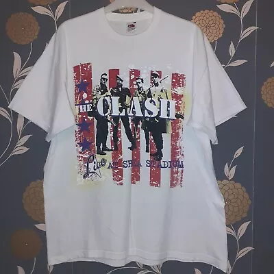 Buy The Clash XL T-Shirt Live At Shea Stadium New York USA 46inch Chest B • 9.99£