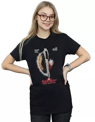 Buy Friday The 13th Women's The New Blood Boyfriend Fit T-Shirt • 13.99£