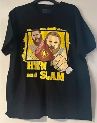 Buy Wwe Wrestling T-shirt Heavy Machinery Ham And Slam Otis & Tucker Size Xl • 12.99£