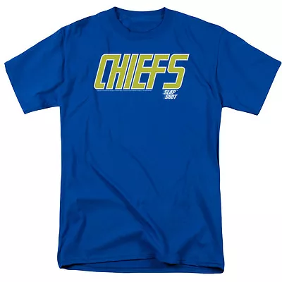 Buy Slap Shot Chiefs Logo T-Shirt Sizes S-3X NEW • 20.34£