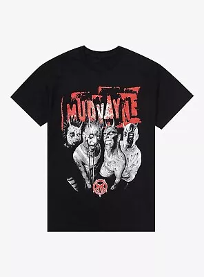 Buy Vintage Mudvayne Band Live In Tour T-Shirt • 16.77£