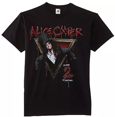 Buy Alice Cooper Welcome To My Nightmare Rock Official Tee T-Shirt Mens Unisex • 16.06£