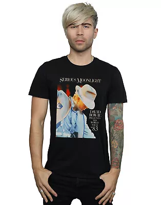 Buy David Bowie Men's Serious Moonlight T-Shirt • 15.99£