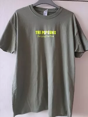 Buy The Popguns. Carrying The Fire Tour 2019. T Shirt • 12£