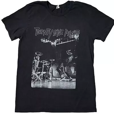 Buy 21 Twenty One Pilots Live Performance Graphic T-Shirt In Black Unisex Sz M • 27.07£