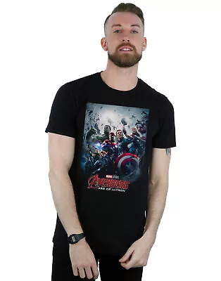Buy Marvel Studios Men's Avengers Age Of Ultron Poster T-Shirt • 13.99£
