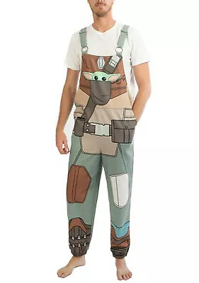 Buy NEW BIOWORLD X Star Wars Mandalorian The Child Jammerall Pajamas SALE Gift Grogu • 44.81£