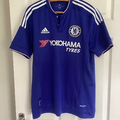 Buy Adidas Chelsea Football Club Yokohama 2015-16 Home Jersey Shirt Size Medium • 29.99£