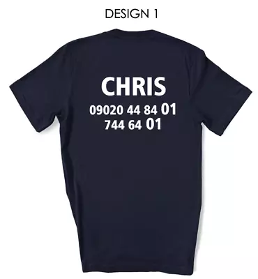 Buy Personalised Im A Celebrity Jungle T-Shirt Name Back Personalized Fancy Dress • 12.99£