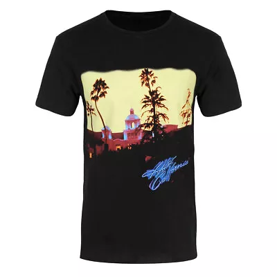 Buy The Eagles T-Shirt Hotel California Official Band Black New • 13.90£