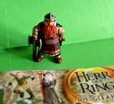Buy Lord Of The Rings Kinder Toy From 2001 - Gimli The Dwarf Lovely Cake Topper  • 1.95£