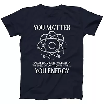 Buy Funny Science Geek T-shirt For Men | You Matter Unless You Multiply Yourself • 14.99£