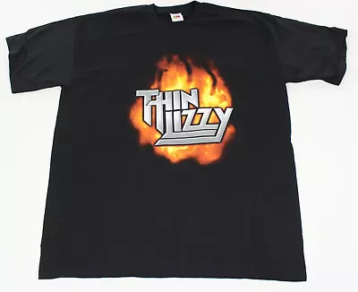 Buy Thin Lizzy Tour Concert Music T Shirt 2020 Black Summer Short Sleeve Unisex • 14.99£