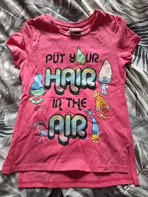 Buy Girls Trolls T Shirt Age 5-6 New • 3.50£