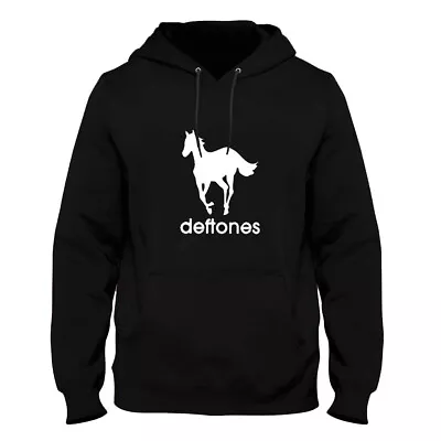 Buy New Deftones White Pony Hoodie Pullover Hooded Sweatshirt 90s Hard Rock Band • 25.15£