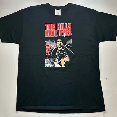 Buy Vintage The Hills Have Eyes Shirt Adult XL Black Horror Thriller Movie Promo • 84.78£