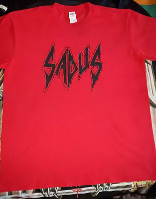 Buy Sadus Shirt Death/nocturnus/cynic/vektor/atheist/coroner/testament/sadist • 17.23£