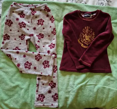 Buy Harry Potter Hogwarts Pyjamas For Age 8 To 9 Years • 5£