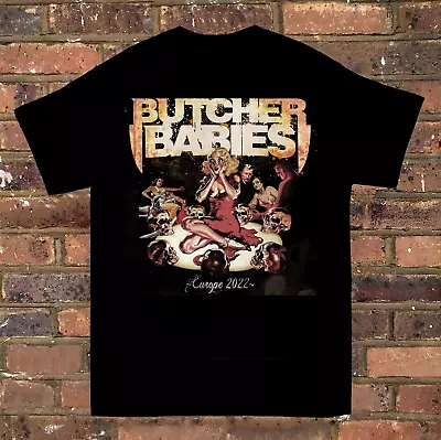 Buy Butcher Babies Tour 2022 Cotton Black Men T Shirt S To 2345XL Gift Fans BE611 • 23.01£