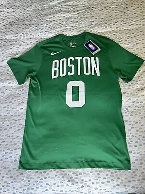 Buy Nike NBA Boston Celtics Jayson Tatum Men Green T-shirt Size: M • 14.99£