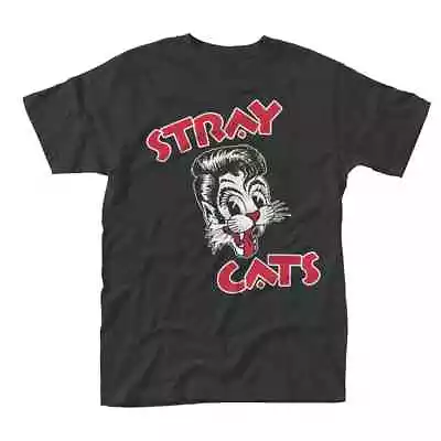 Buy Stray Cats - Cat Logo - Unisex T-Shirt - Official Licensed • 17£