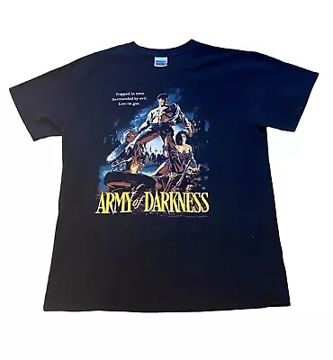 Buy Army Of Darkness Horror Movie Promo T-Shirt Size M Evil Dead Ash Bruce Campbell • 107.36£