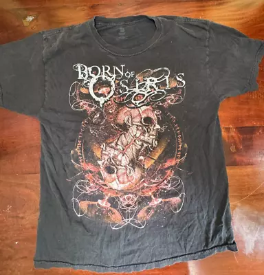 Buy Born Of Osiris Band Shirt Death Metal Size Large • 35.71£