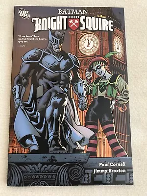 Buy Batman: Knight And Squire Cornell  Paperback Tpb (DC Comics August 2011) • 3.85£