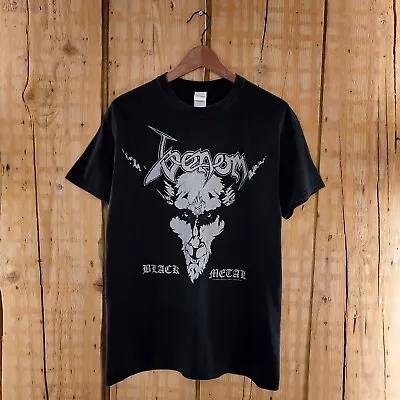 Buy Gildan Venom Black Metal Band T Shirt 1996 90s Licensed Size Mens Medium Graphic • 52.18£