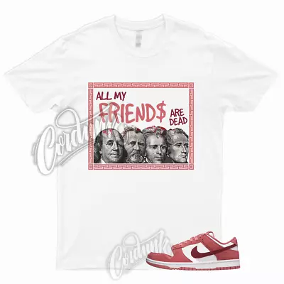 Buy PREZ T Shirt For Dunk Valentines Day Low WMNS Team Red Adobe Air Dragon Force 1 • 17.64£