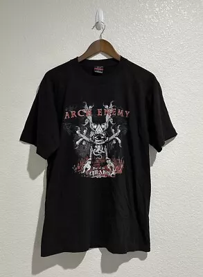 Buy VINTAGE Arch Enemy Shirt Adult Large Rise Of The Tyrant Melodic Death Metal Band • 46.59£