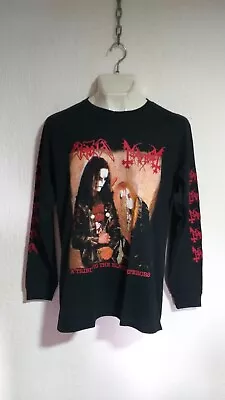 Buy Mayhem Morbid Long Sleeve T Shirt Black Metal Darkthrone Emperor Immortal • 28.01£