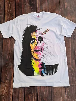 Buy Vintage ALICE COOPER  HEY STOOPID T-SHIRT XL, Very RARE 🔥🔥, BANDTEE, NIRVANA • 1.75£