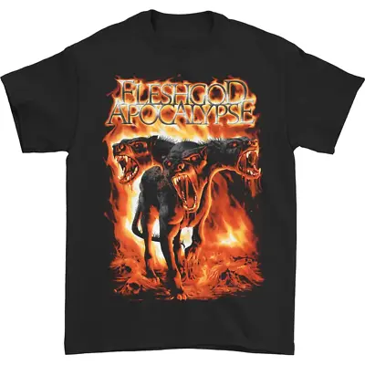 Buy Cerberus Fleshgod Apocalypse Band Shirt Short Sleeve Black Unisex S-5XL • 17.70£
