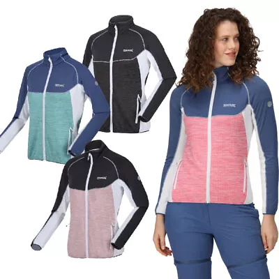 Buy Regatta Womens Hepley Full Zip Breathable Fleece Jacket • 20.12£