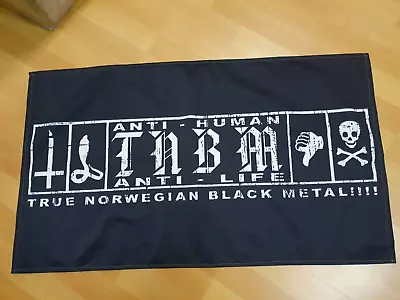 Buy Taake Flag Flagge Poster Black Metal Ulver Mgla Forgotten Tomb Silencer Xxx • 25.34£